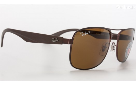 Ray-Ban Aviator Square Polarised (RB3524 012/83 57mm) saules brilles